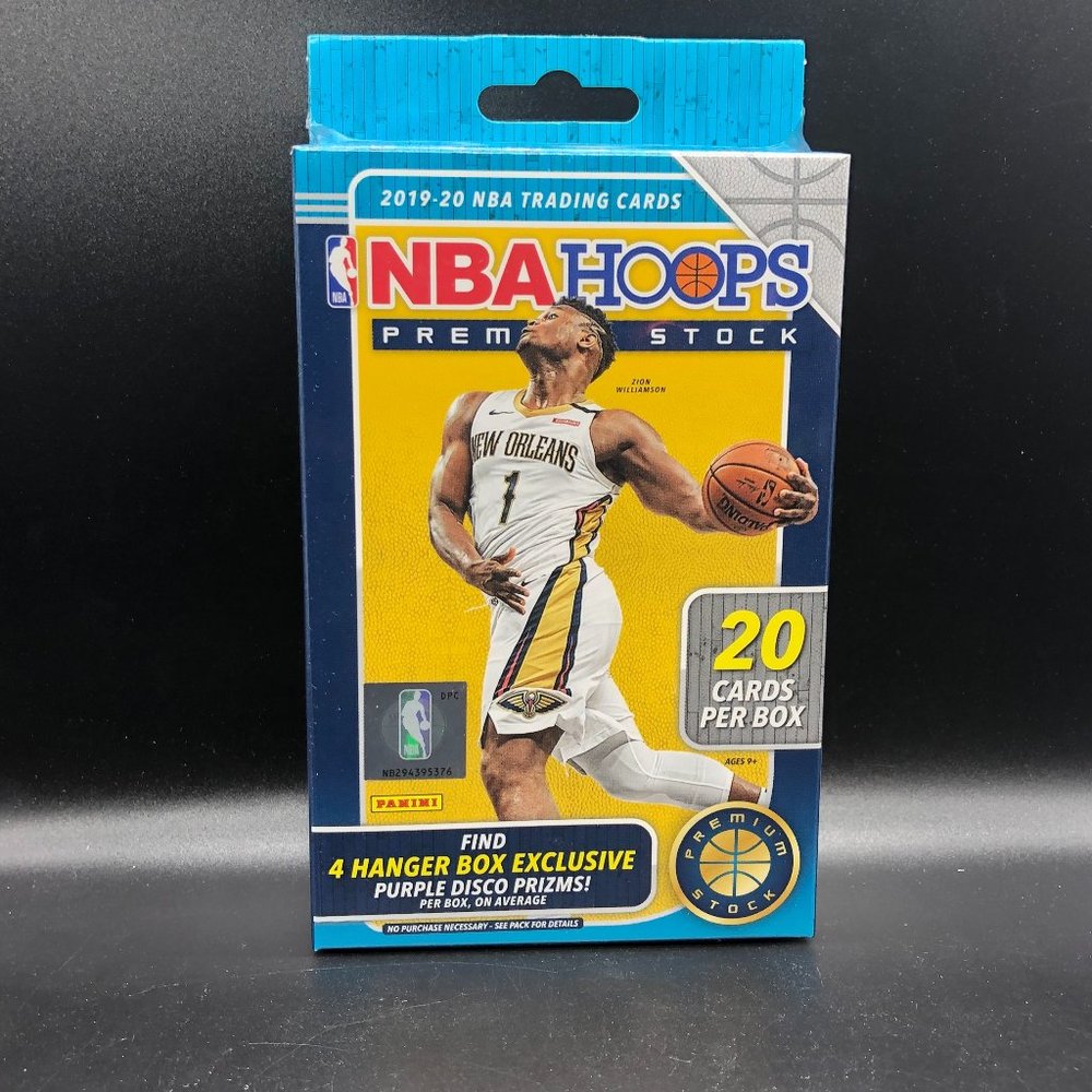 2019-20 Panini NBA Hoops Premium Stock Hanger Box Brand New Sealed Ja Morant RC